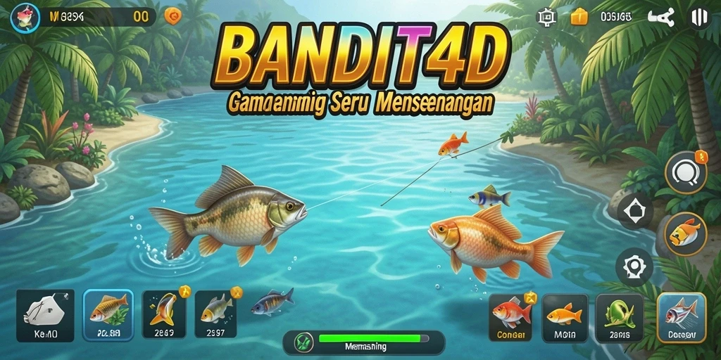 Tampilan antarmuka BANDIT4D dengan fungsi memancing yang menarik.