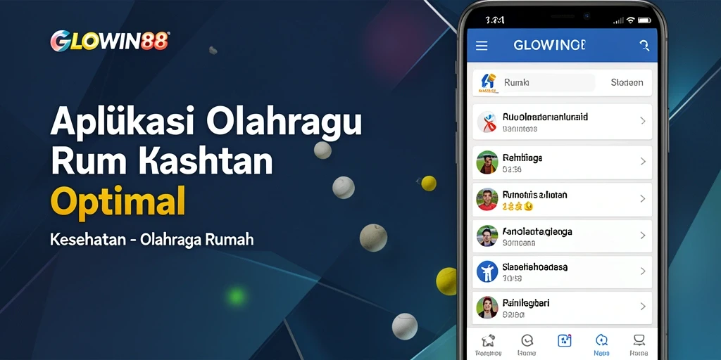 Antarmuka pengguna GLOWIN88 yang sederhana dan fungsional.