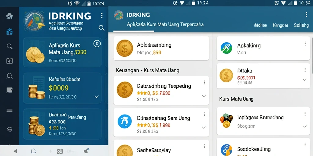 Tampilan antarmuka utama IDRKING yang intuitif dan informatif.