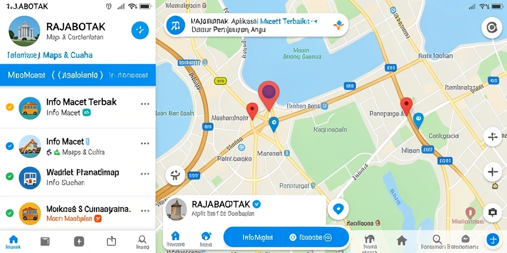 Tampilan antarmuka RAJABOTAK yang informatif dan mudah dipahami.